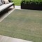 Homeroots 5' X 8' Fern Green Striped Washable Indoor Outdoor Area Rug 608808 - alternate 1