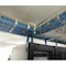 Kable Kontrol Wire Mesh Cable Tray - 8 in W x 6 in D x 5 ft L, Electro-Zinc Plated Steel - Chrome Finish, 40PK KK-8X6X5-EZ-40 - alternate 3