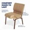 Flash Furniture Beige Fabric Church Chair, PK4 4-FD-CH0221-4-CV-BGE1-GG - alternate 5