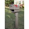 Architectural Mailboxes Gentry All-in-One Plastic Mailbox and Post Combo, Mocha GGC1M00AM - alternate 3