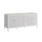 James Martin Vanities Myrrin 72" Vanity, Bright White, w/ 3 CM Siberian Silestone Top 485-V72-BW-3SFR - alternate 4