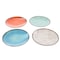 Elama Pryce 12 Piece Melamine Dinnerware Set in Assorted Colors EL-PRYCE - alternate 2