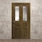 Sartodoors Sliding Closet Bi-fold Doors 36 x 80 inches, Ego 5011 Marble Oak, Sturdy Tracks Moldings Trims Har EGO5011BF-DMR-36x80 (2* 18x80) - alternate 2