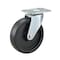 Zoro Select Swivl Plat Castr, Polyolfin, 5 in, 220 lb, D 4X695 - alternate 1