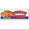 Signmission CURLY FRIES BANNER SIGN potato fries burgers restaurant fried ketchup B-Curly Fries - alternate 1