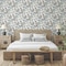 York Wallcoverings Butterfly House White and Blue Wallpaper BL1722 - alternate 2