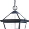 Homeroots Three Light Bronze Glass Hanging Lantern Light 398019 - alternate 3