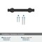 Amerock Winsome 3 inch 76mm Center-to-Center Matte Black Cabinet Pull BP36770FB - alternate 4
