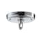 Jonathan Y Laura 23" Crystal/Metal LED Chandelier, Chrome JYL7402A - alternate 2