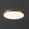 Jonathan Y Astrid 21.25" 1-Light Modern Minimalist Iron Circle Integrated LED Flush Mount, Brushed Nickel JYL7908B - alternate 2