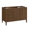 James Martin Vanities Vanity, without top, Mid-Century Walnut, 47.88 in W x 23.5 in D,  485-V48-M-WLT - alternate 3