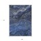 Homeroots 9' X 12' Denim Blue And Sky Blue Abstract Washable Indoor Outdoor Area Rug 577821 - alternate 3