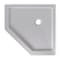Craft And Main Shower Base, Neo Angle, 36x36in, Acrylic 3636NA-W - alternate 2