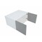 Cambridge Radiance 36in W x 24in D x 18in H Ready to Assemble Slab Wall Bridge Kitchen Cabinet in Matte Grey SA-W361824-MG-KIT - alternate 2