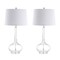 Jonathan Y Bette 28.5" Glass Teardrop LED Table Lamp, Clear, 2PK JYL1079C-SET2 - alternate 3