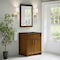 James Martin Vanities Bellshire 30" Single Vanity, Honey Oak w/ 3 CM Parisien Bleu Silestone Top 660-V30-HNO-3PBL - alternate 3