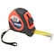 Vulcan Tape Measure, 25 ft L Blade, 1 in W Blade, Steel Blade, ABS Plastic Case, Orange Case 26-7.5X25-R - alternate 1
