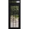 Vdomdoors Front Exterior Prehung Metal-Plastic Door Clear Glass / MANUX 8355 Matte Black / Office Commercial MANUX8355EXD-BLK-W36xH80+14-RH-I - alternate 1