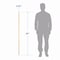 Boardwalk Metal Tip Threaded Hardwood Broom Handle, 0.94in dia x 60in, Natural BWK136 - alternate 3
