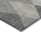 Homeroots 8' X 10' Pewter Gray And Gold Argyle Washable Indoor Outdoor Area Rug 613732 - alternate 4