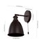 Jonathan Y Hudson 6.5 in. 1-Light Farmhouse Bohemian Iron LED Sconce, Oil Rubbed Bronze, 2PK JYL9911B-SET2 - alternate 3