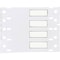 Brady BSP45 Series PermaSleeve Heat Shrink Polyolefin Wire Marking Sleeves, 0.25 in. Dia x 1 in. W, White SA-3PS-250-1-WT - alternate 2