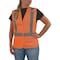 Ergodyne M Orange Class 2 Womens Hi-Vis Breakaway Vest - HL 8215BAW-S - alternate 1