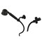 Kingston Brass Hand Shower Kit, Matte Black KX1030BD - alternate 1