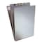 Zoro Select 8-1/2" x 14" Portable Storage Clipboard, Silver 10019 - alternate 1