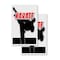 Signmission Karate, Vinyl Decals Only 24 Inch x 36 Inch, Vinyl Decal, 2PK DSB-2436-2PACK-Karate - alternate 1