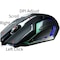 Sanoxy Wired Gaming Mouse Optical LED 1600 DPI 4 Button Black SNX-193154936298-BK - alternate 3