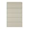 Hirsh 42" W 5 Drawer Lateral File Cabinet, Putty, A4/Legal/Letter 17648 - alternate 3