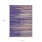 Homeroots 8' X 10' Purple Copper And Ivory Striped Washable Indoor Outdoor Area Rug 597286 - alternate 2