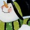 Homeroots Ice Skating Shamrock Snowman Hand Painted Mouth Blown Glass Ornament 477527 - alternate 2