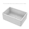 Whitehaus Collection 27 in Reversible Single Bowl Fireclay Kitchen Sink with Grid WHRP2718-W - alternate 3