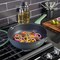 Kenmore Theodore 13 Inch Nonstick Cast Aluminum Saute Pan with Lid 137394.02 - alternate 3