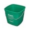 Impact Purapail Utility Bucket 6 Quart Green Cleaning - Case of 12, 12PK 5506-14C - alternate 1