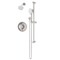 Symmons Birch HydroMersion Single Handle Shower Faucet Trim Kit with Hand Spray (Valve not Included) S5998STN15TRM - alternate 1