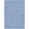 Homeroots 5' X 8' Sky Blue And Ivory Floral Washable Indoor Outdoor Area Rug 582369 - alternate 3