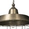 Homeroots Gold Single Metal Dimmable Ceiling Light With Gold Shades 611614 - alternate 2