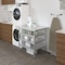 Amgood 30in D x 36in L Stainless Steel Table, Three Undershelves AMG WT-3036-3SH-Z - alternate 3
