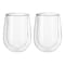 Zwilling Sorrento 2-pc Double-Wall Stemless White Wine Glass Set 1008606 - alternate 2