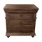 Homeroots 30" Solid Wood Three Drawer Nightstand 488767 - alternate 1