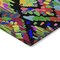 Homeroots 8' X 10' Black Yellow And Green Geometric Washable Indoor Outdoor Area Rug 609127 - alternate 2