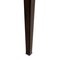Leisuremod Flaco Leather Dining Arm Chair, Aluminum Frame with Wood Finish FCAWN-19PW - alternate 2