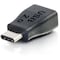 C2G USB 2.0 USB-C TO USB MICRO-B ADAPTER M/F - BLACK 28869 - alternate 1