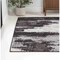 Jonathan Y Zoe Contemporary Bohemian Abstract Marble Charcoal/Cream 3 ft. x 5 ft. Area Rug SEU302C-3 - alternate 2