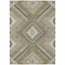 Homeroots 8' X 10' Beige Gray And Ivory Tribal Washable Indoor Outdoor Area Rug 598091 - alternate 3