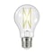 Satco 8 Watt LED A19, Clear, Medium Base, 3000K, 90 CRI, 120 Volt S12415 - alternate 1
