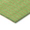 Homeroots 5' X 8' Lime Green And Blue Striped Washable Indoor Outdoor Area Rug 597176 - alternate 4